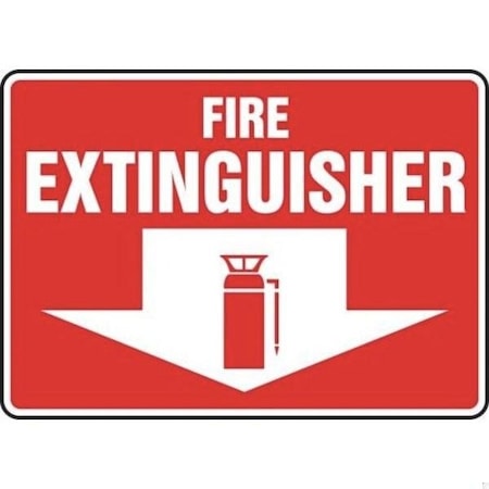 Accuform Fire Extinguisher Sign MFXG419XV